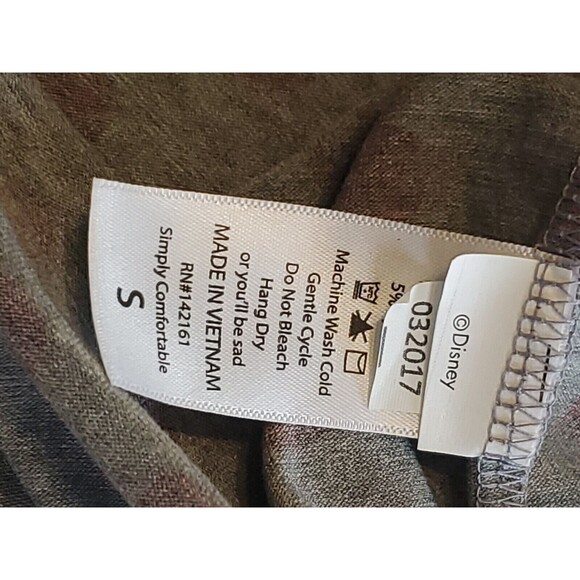 Women's Tunic Small Minnie Mouse Polka Dot Print Oversized Lightweight Pullover - Picture 4 of 8